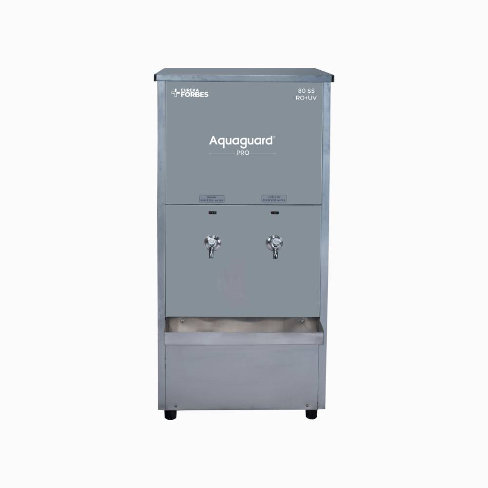 Aquaguard-Pure-Chill-80-SS-RO+UV-Water-Purifier Front